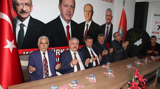 Kocatürk şehitler için mevlit okuttu
