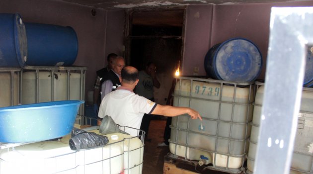 Kolonya imalathanesinde yangın 1 ölü