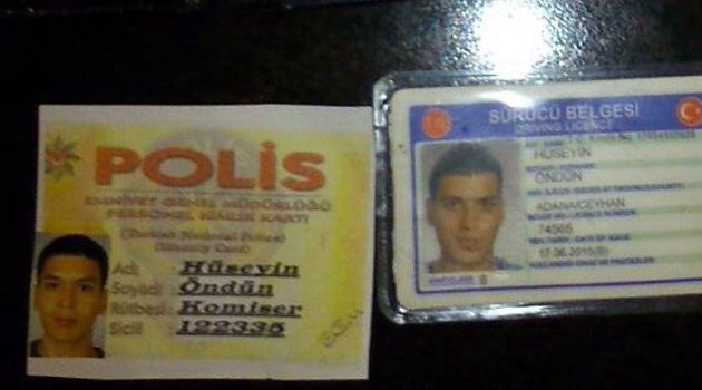 Komiser dayısının kokartıyla polisliğe soyundu