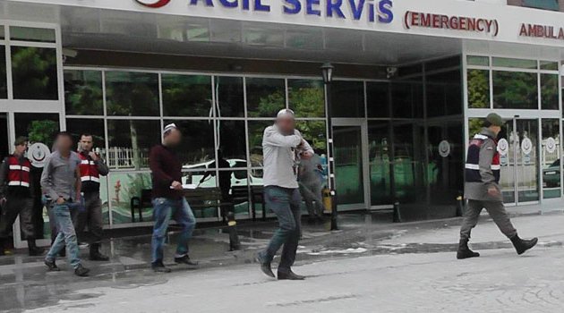Korna çalma kavgası! Yaralılar var
