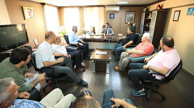KOSGEB destekleri hakkında bilgi aldılar