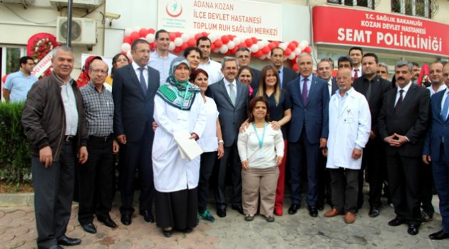 Kozan’da Toplum Ruh Sağlığı ve Hemodiyaliz Merkezi açıldı