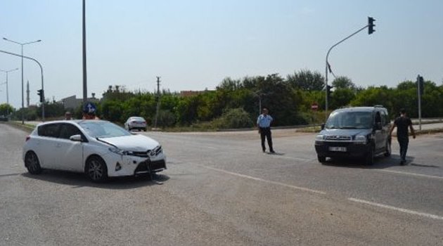 Kozan’da Trafik Kazası; 1 Yaralı