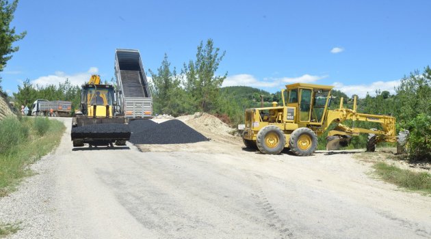Kozan-Göller Yaylası yolu rehabilite edildi