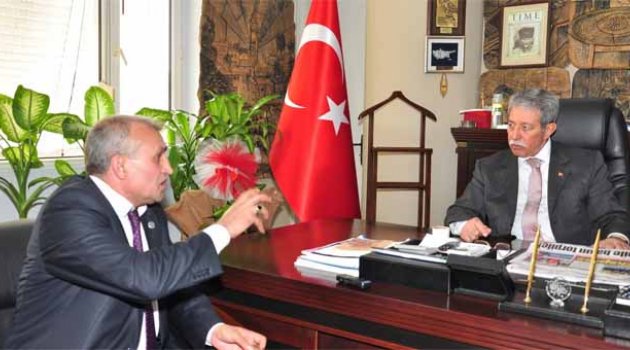 Kozan Merkez Muhtarlar Birliği’nden Barışık’a ziyaret