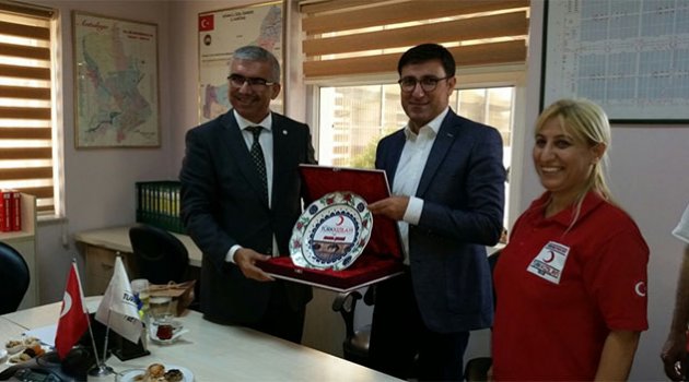 Küçükcan’dan Kızılay'a ziyaret