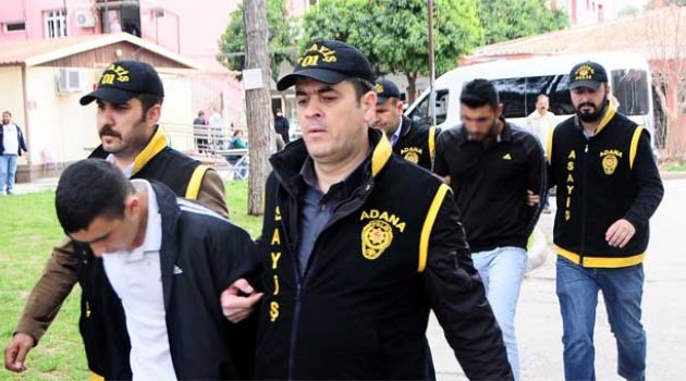 Kuyumcu kuryesini gasp eden zanlılar adliyeye sevk edildi