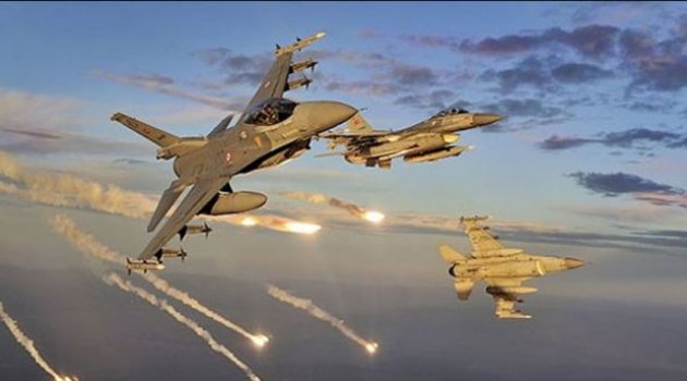 Kuzey Irak'ta PKK sığınakları vuruldu