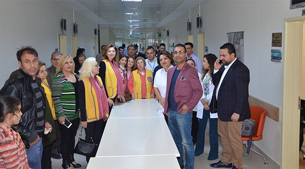 Lions kulübünden Kozan Devlet Hastanesi'ne göz polikliniği cihazları