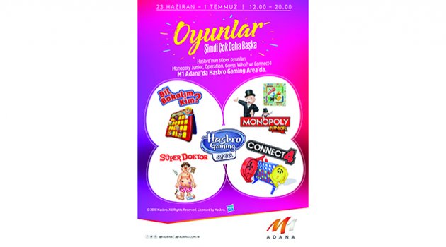 M1 Adana AVM'de tatil eğlencesi başladı