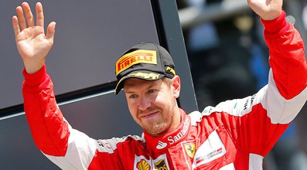 Macaristan'da zafer Vettel'in!