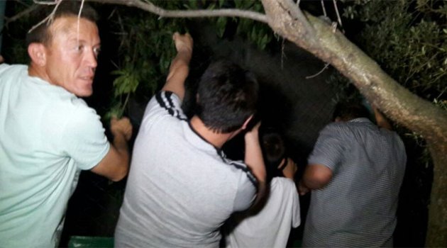 Mahallede esrarengiz ses nöbeti