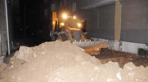 Mahallelere kazılan 184 hendek kapatıldı