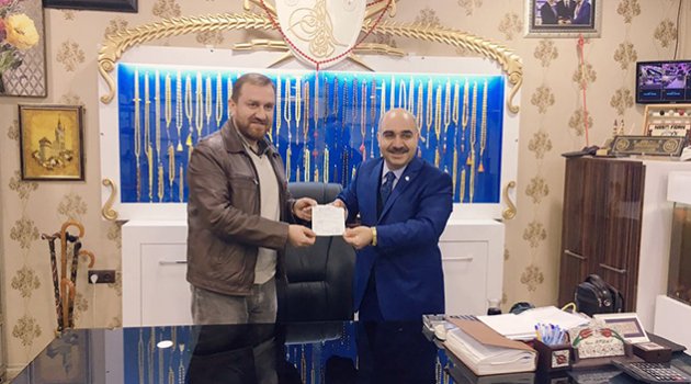 Mardinli işadamından örnek davranış