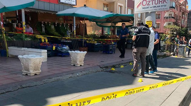 Markete ateş açtı! Yaralılar var