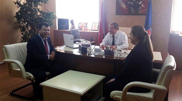 Mehmet Tanrıöver’den Edip Gülnar’a ziyaret