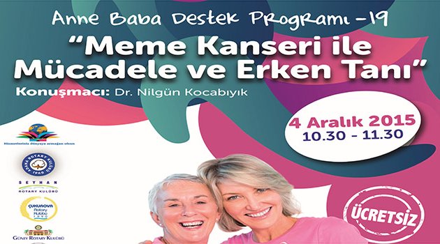 Meme kanserine karşı bilinçlendirme semineri