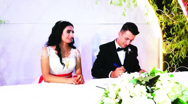 Meral ile Cebrail  muradına erdi