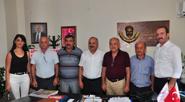 Mersin ESOB Başkanı Dinçer’den, Adana ESOB’a taziye ve tebrik ziyareti