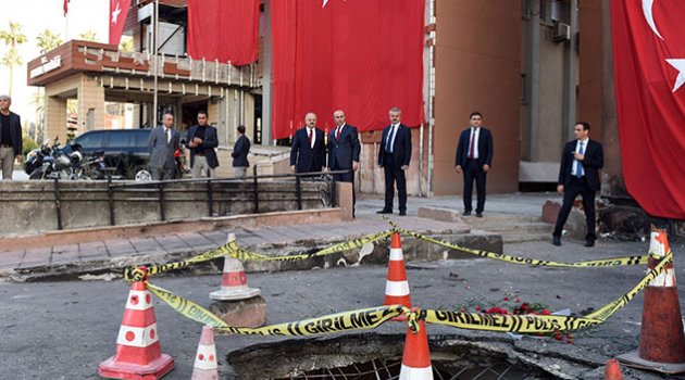 Mersin Valisi'nden Adana Valisi'ne 'geçmiş olsun' ziyareti