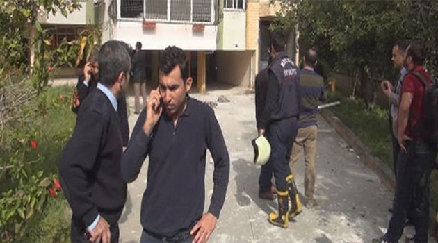 Mersin'de patlama: 1 ölü, 1 yaralı