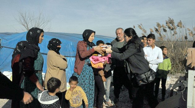 Mevsimlik tarım işçilerine yardım