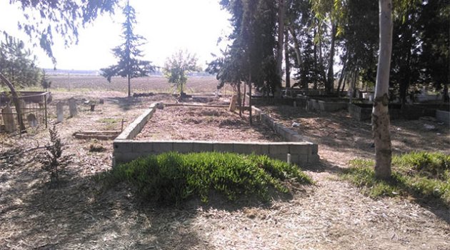 Mezarlıkta işgal önlendi