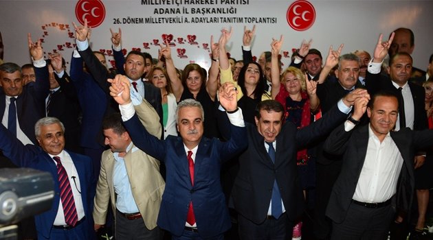 MHP Adana’da aday adaylarını tanıttı
