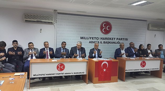 MHP Adana İl Başkanlığı, 48. kuruluş yıl dönümünde mevlit okuttu