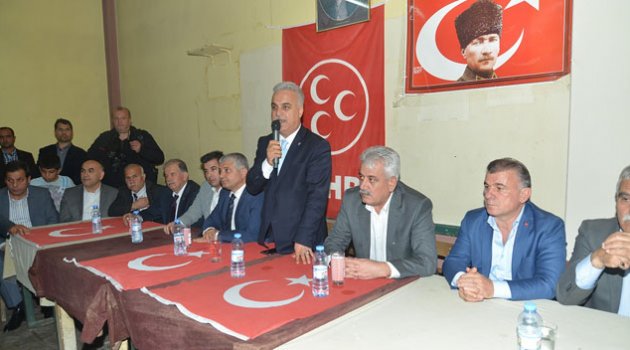 MHP’li Baş:"Halk açlıkla ve yoklukla mücadele ediyor"
