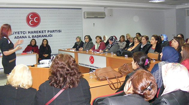 MHP’li kadınlara “Etkili iletişim” eğitimi