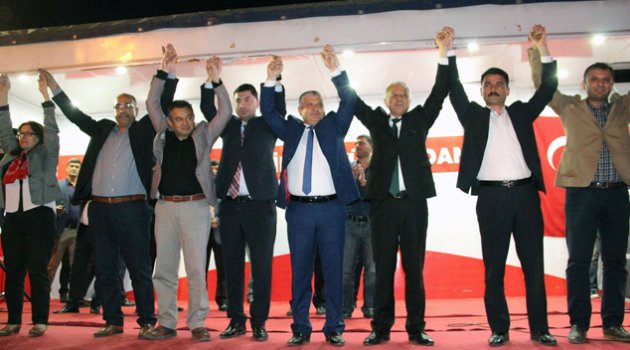 MHP’li Yılmaz’dan Sarıçam’da coşkulu seçim ofisi açılışı