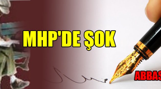 MHP'DE ŞOK