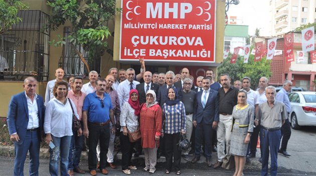 MHP'li Karakaya ve Baş'tan ziyaretler