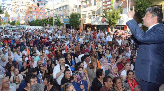 Milletvekili Adayı KISACIK’ın seçim bürosunun açılışı mitinge dönüştü