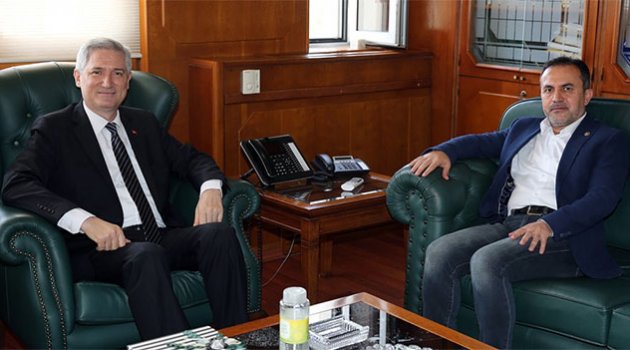 Milletvekili Dağlı’dan Rektör Kibar’a Ziyaret