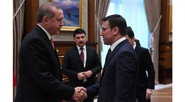 Milletvekili Küçükcan, Cumhurbaşkanı Erdoğan’a rapor sundu