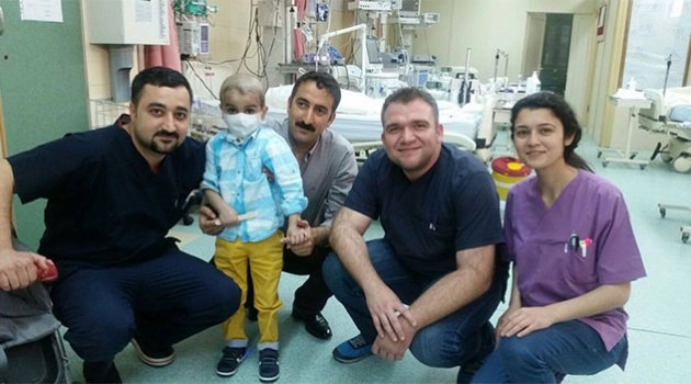 Minik İbrahim yaşam mücadelesini kazandı