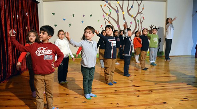 Minikler yeteneklerini keşfediyor
