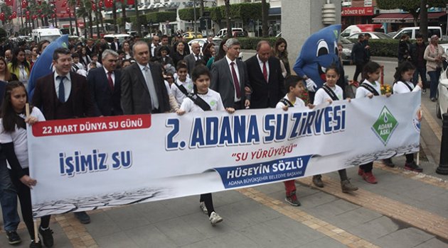 Miniklerden "Su" yürüyüşü