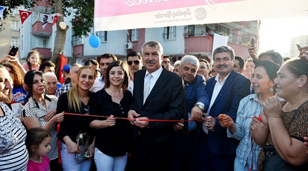 Miting gibi park açılışı