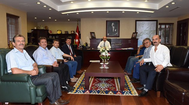 Mobilyacılardan Vali Demirtaş’a ziyaret