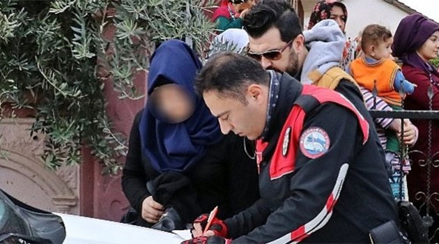 Modern giyimli hırsız şoku