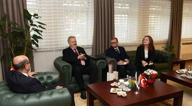 Moldova Büyükelçisi Bolboceanu’dan Vali Demirtaş’a ziyaret