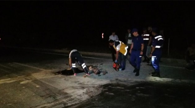 Motorsikletler çarpıştı can pazarı yaşandı : 3 ölü bir ağır yaralı