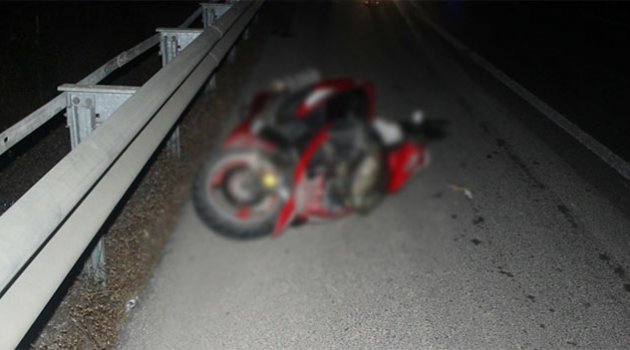 Motosiklet tutkusu genç adamın sonu oldu