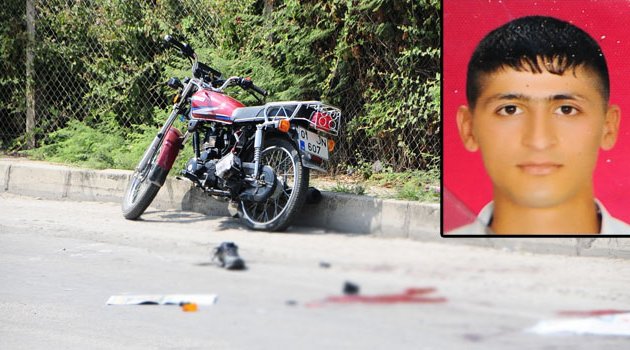 Motosikletiyle giderken öldürüldü