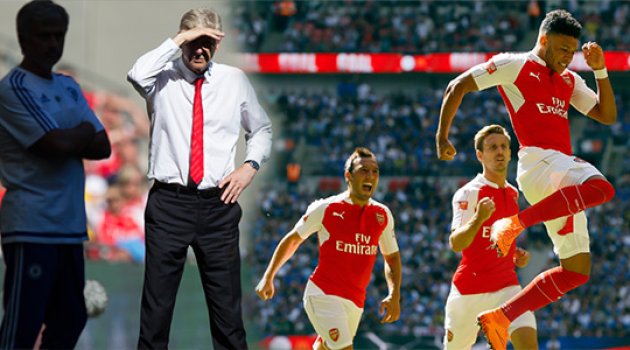 Mourinho Wenger'in gölgesinde kaldı!