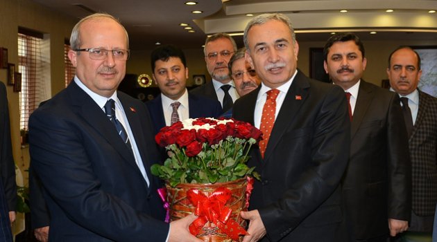 Müftülükten Vali Büyük’e “Kutlu Doğum” ziyareti