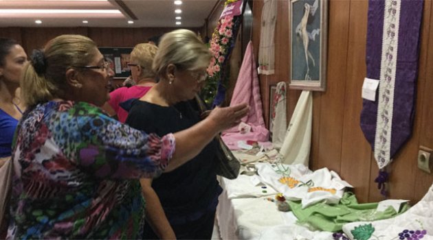 Muratlı’nın el işi sergisi açıldı